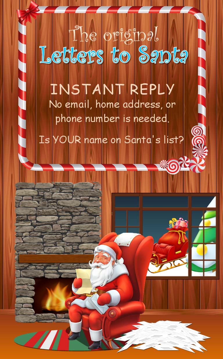 Emailing deals santa claus